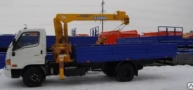 фото SOOSAN SCS 333 на Hyundai HD78 кран манипулятор