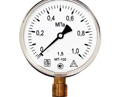 фото Манометр МТ-100 0,6 МПа (трубная резьба - G½")