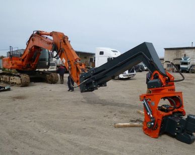 фото Аренда вибропогружатель на Экскаваторе Doosan DX300LCA