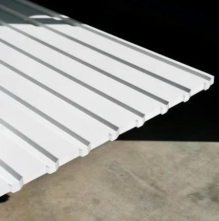 Фото №0 Профлист С-10 / белый / 0.45 мм. - RAL 9003 / Сигнальный белый - Глянцевая - с ЛКП - Первый - С-10 - Индивидуальные - Опт (от 100 листов / от 200 м.пог.)