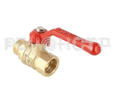 фото Кран шаровый вн/нар ручка длин 1/2' (Стандарт) (PN40) VALTEC (1/60) VT.121.GN.04 П