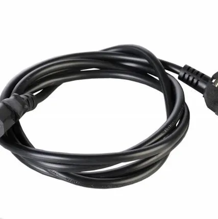 Фото №0 Шнур питания R-10-Cord-C13-S-3 C13-Schuko проводник. 3х1кв.мм 3м 220В 10А черн. Rem 892855
