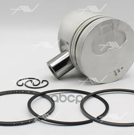 Фото №0 поршень с кольцами 1.00 MITSUBISHI 4D56T 1/3цил. Autowelt арт. PN32362