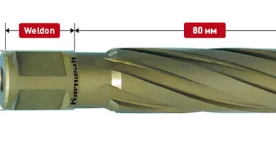 фото Корончатое сверло HARD-LINE 61*80 арт. 20.1650-061