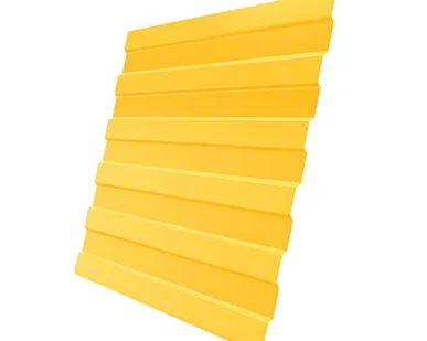 фото Профнастил С-8 0,45 RAL 1018 цинково-желтый 2 м