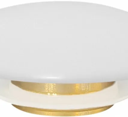 Фото №0 Декоративная накладка для выпуска Abber BEQUEM белый матовый AC0014MW