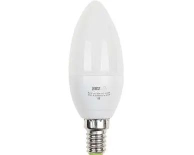 фото Лампа светодиодная PLED-ECO-C37 5Вт свеча 4000К бел. E27 400лм 230В JazzWay 2855329A