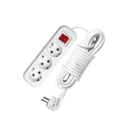 Фото №0 Удлинитель 3х2м с заземл. 16А IP20 S-303 с выкл. ПВС 3х1 UNIVersal 9634418