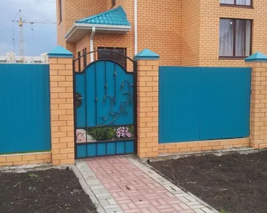 фото Кованые калитки