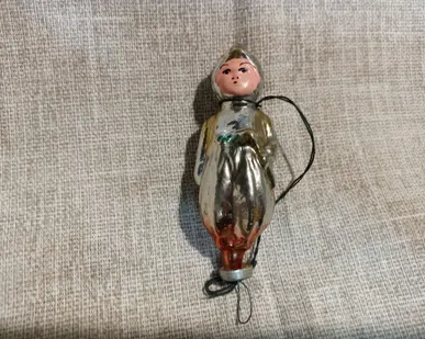 фото Ёлочная игрушка маленький мук. СССР.