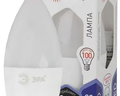 фото Лампа светодиодная B35-11w-860-E27 свеча 880лм ЭРА Б0032985