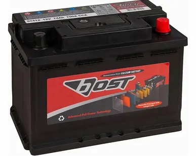фото Аккумулятор BOST 57412 74 Ач о.п.