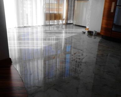 фото Устройство пола в гараже
