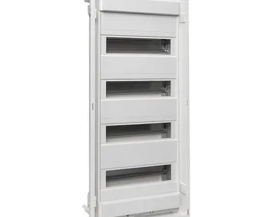 фото Основание силового щита Nova с DIN-рейками 48мод. IP40 PROxima EKF nv-pbase-48