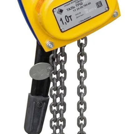 Фото №0 Таль ручная шестеренная рычажная ТРШСРп 1,0 т 12 м