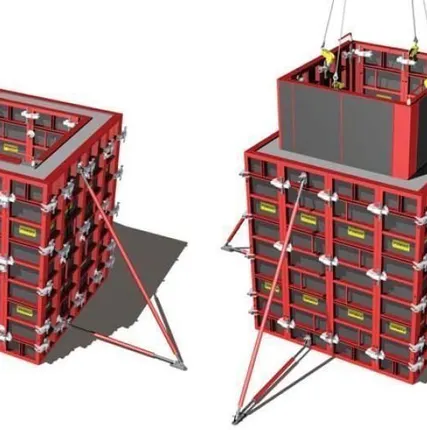 Фото №0 Опалубка для лифтовых шахт