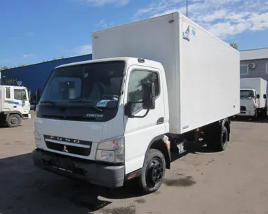 фото Mitsubishi Fuso + фургон сэндвич панели 80/60 мм (6.2*2.6*2.2) ЦТТМ