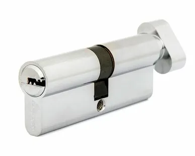 фото Цилиндр кл-верт 40х50 90мм хром Апекс 5кл.