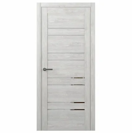 Фото №0 Дверь межкомнатная Техно-2 (Dorica) зеркало, экошпон, Северный 2000х800мм