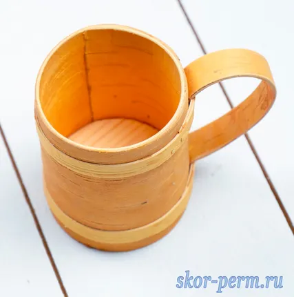 Фото №2 Кружка из бересты