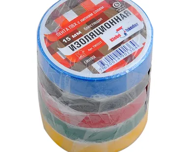 фото Изолента ПВХ (Klebebander) 15 мм х 20м