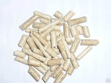 Фото №0 Пеллеты топливные диаметр 8 мм, мешок 25 кг.