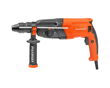 фото Перфоратор SDS+ 770Вт, 2,6 Дж, 3 р, быстросменный патрон QCC, макс.D 24мм, кейс PATRIOT