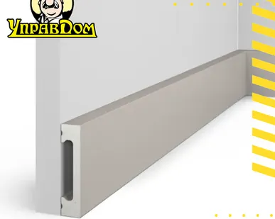 фото Плинтус Cosca Decor PX050 65x15/ 040 Бежевый SoftTouch