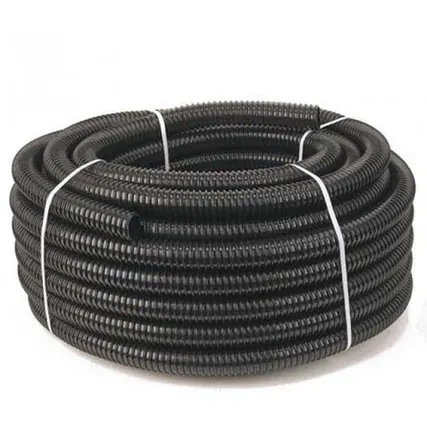 Фото №0 Шланг поливочный пластмас. гофриров. Ф 20 ЧЕРНЫЙ (100м)