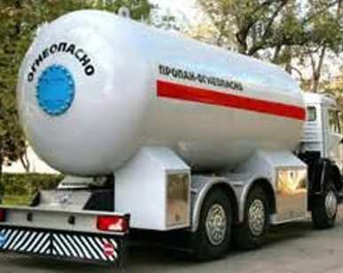 фото Доставка газа пропан. Заправка газгольдеров