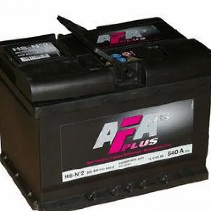 Фото №0 Аккумулятор AFA 56 А/ч 556400 AF ОБР 242x175x190 EN 480