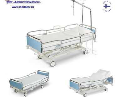 фото Медицинская функциональная кровать ScanAfia XTK производства Lojer Oy, Финляндия