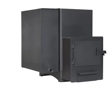 фото Печь для бани Сибирь Копеечка с выносным топливным каналом