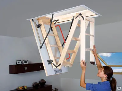 Фото №0 Чердачные лестницы Fakro