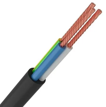 Фото №0 Провод ПВС 3х1.5 Ч (бухта) (м) РЭК-PRYSMIAN 0103040101