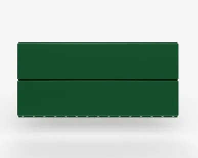 фото Сайдинг Металлический сайдинг «Евробрус» 0.45 мм RAL 6029, Зеленая мята