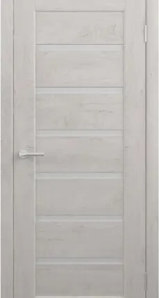 Фото №0 Межкомнатные двери ALBERO "Мальта" Дуб снежный / Мателюкс (ДО)
