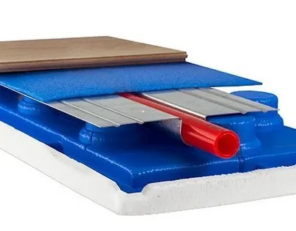 Фото №0 Термораспределительная пластина для трубы 16 мм размером 1000*300 мм