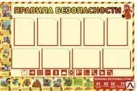 фото Стенд &quot;Пожарная безопасность&quot; для школы и детского сада PZH17
