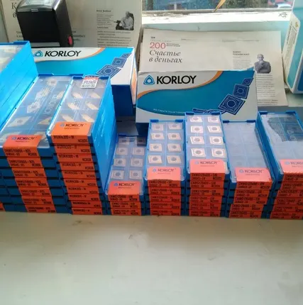 Фото №0 Твердосплавные пластины TPKN2204PDR ST30A A30 Korloy