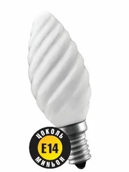 Фото №0 Лампа накаливания Navigator 94330 NI-TC-40-230-E14-FR витая свеча 197804