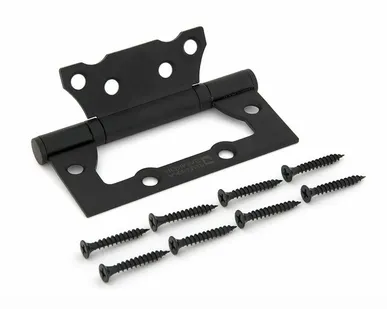 фото Петля накладная (без врезки) 100х75х2,5 Черный