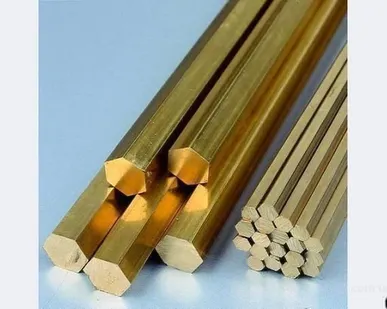 фото Шестигранник (пруток) латунный D=65 мм. ЛС59-1, Л63