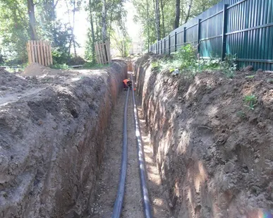 фото Прокладка водопроводных сетей