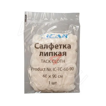 Фото №0 Липкая протирочная салфетка ICar 60x90 мм