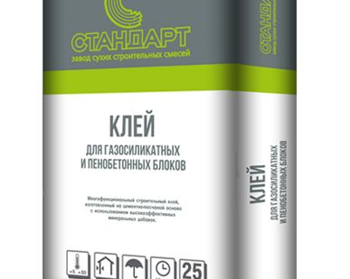 фото Клей для блоков 25кг Старндарт