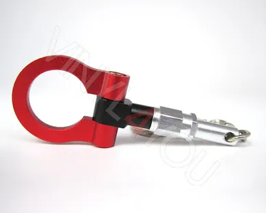 фото Брелок Буксировочная петля красная