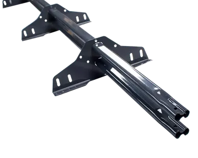 фото ТЕХНОНИКОЛЬ трубчатый снегозадержатель 25х45 оцинков. RAL 7024 серый 3м (к-т)