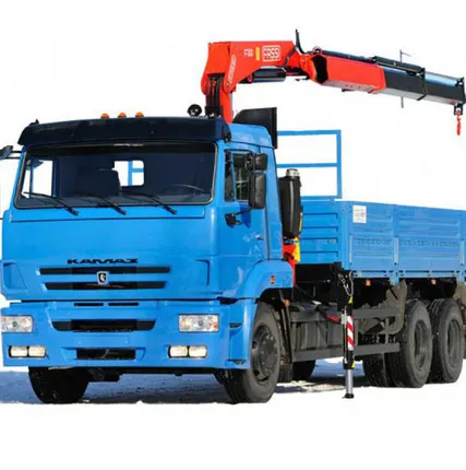 Фото №0 Аренда крана-манипулятора Камаз 5320