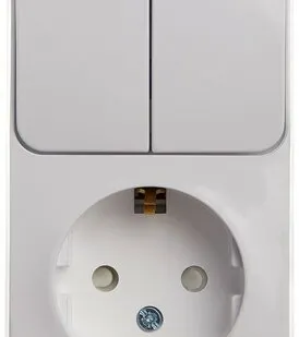 фото Блок ОП Этюд белый (2-кл+евро/р з/ш)